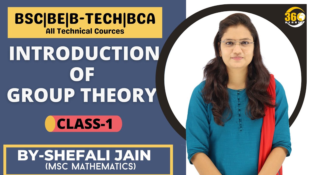 INTRODUCTION OF GROUP THEORY V1 | BSC |BE |BTECH | BCA | ALL UNIVERSITY |ALL INDIA| BY SHEFALI JAIN