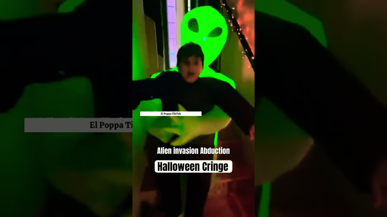 Alien Abduction Happy Halloween 