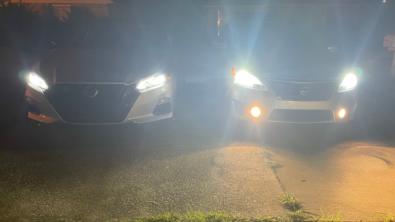 Installing H11 LasfitLEDLights on the 2014 Nissan Sentra SR