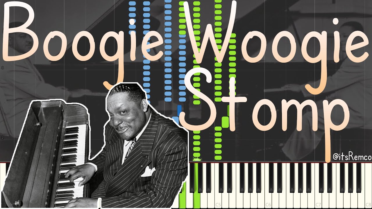 Albert Ammons - Boogie Woogie Stomp 1939 (Boogie Woogie Piano Synthesia)