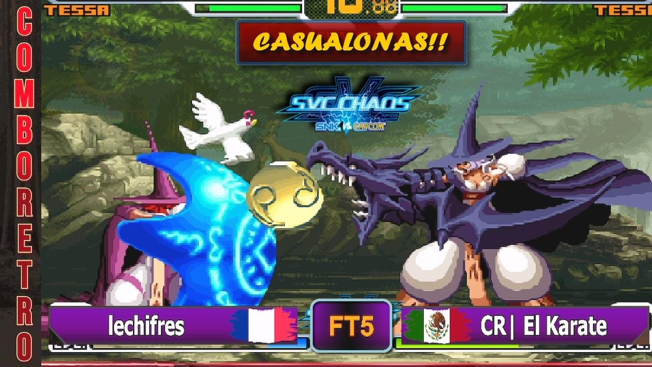 [Casualonas en la SVC Chaos FT5] Lechifres (Fra) vs CR| El Karate (Mex) #svc_chaos