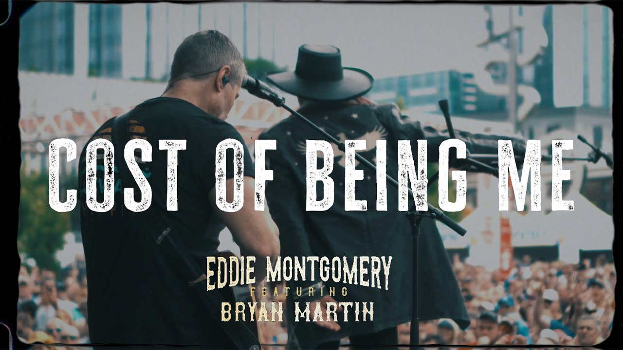 Eddie Montgomery - Cost of Being Me (feat. Bryan Martin) [Official Visualizer]