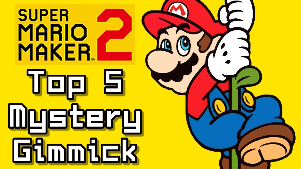 Super Mario Maker 2 Top 5 MYSTERY GIMMICK Courses (Switch)