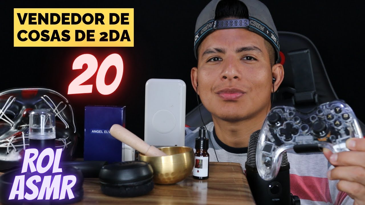 VENDEDOR DE COSAS DE SEGUNDA MANO 20 || ROLEPLAY| ASMR