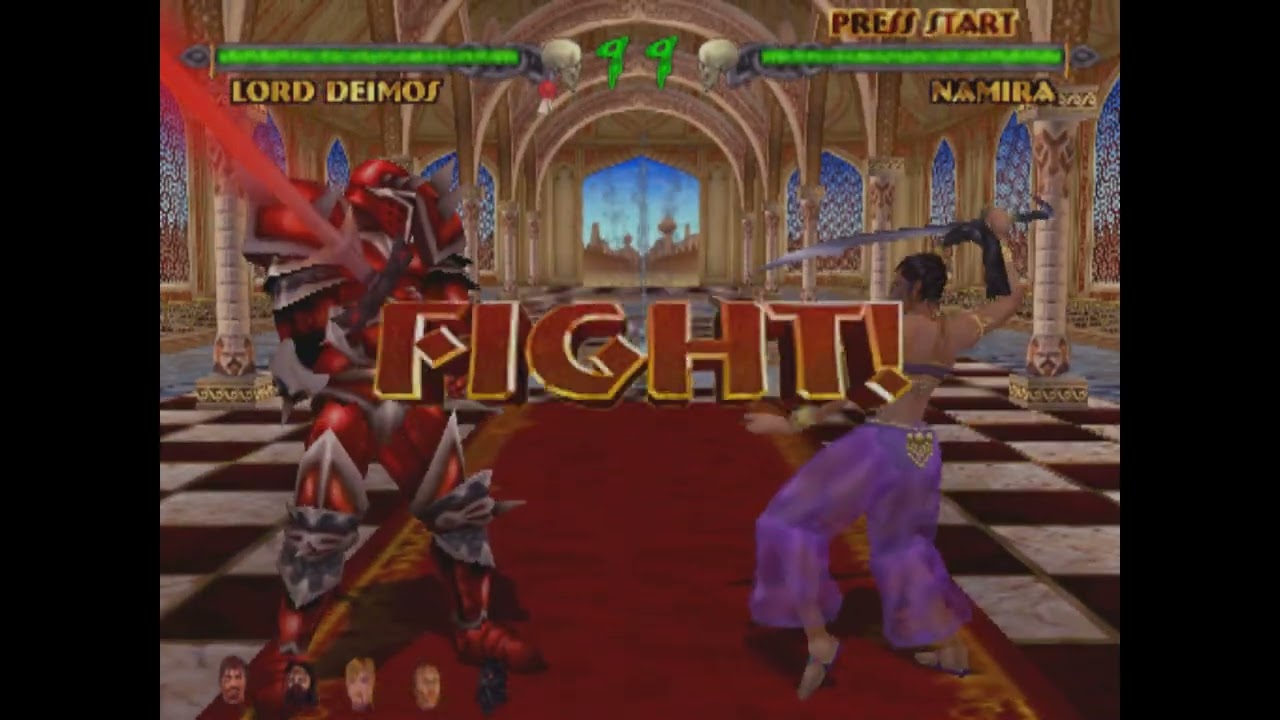 Mace The Dark Age Arcade - Lord Deimos vs Namira (Very Hard Difficulty)