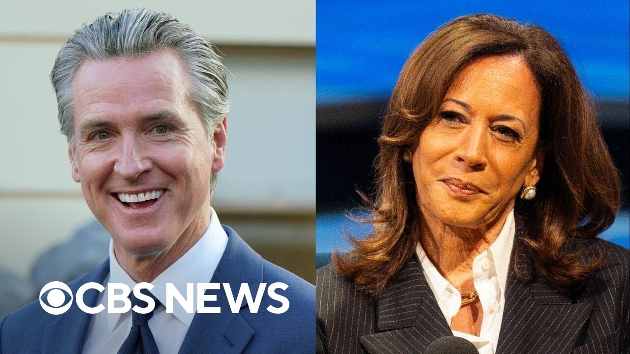 Gavin Newsom, Kamala Harris hint at 2028 presidential bids