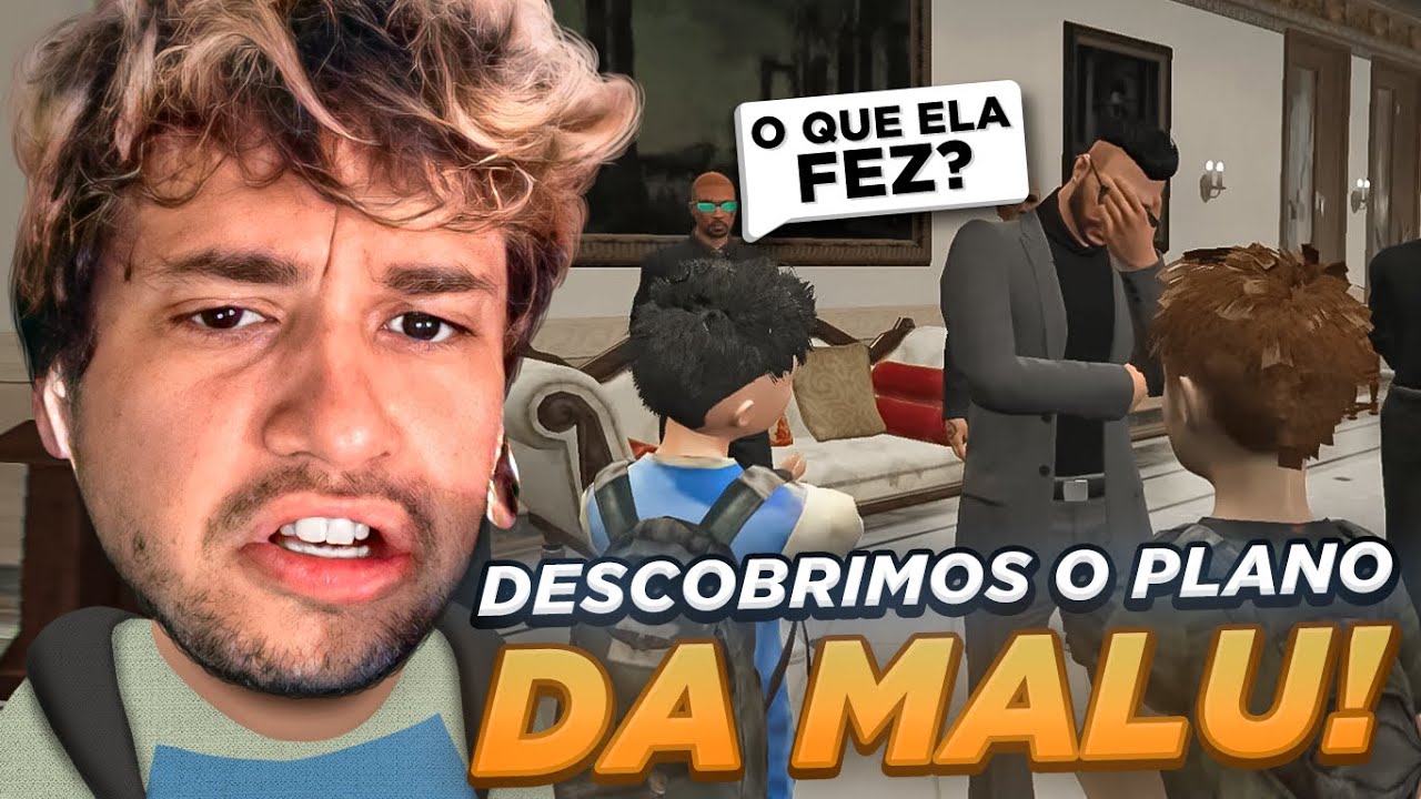 BRUNINHO E LOBINHO DESCOBREM O PLANO DE MALU! (GTA RP)