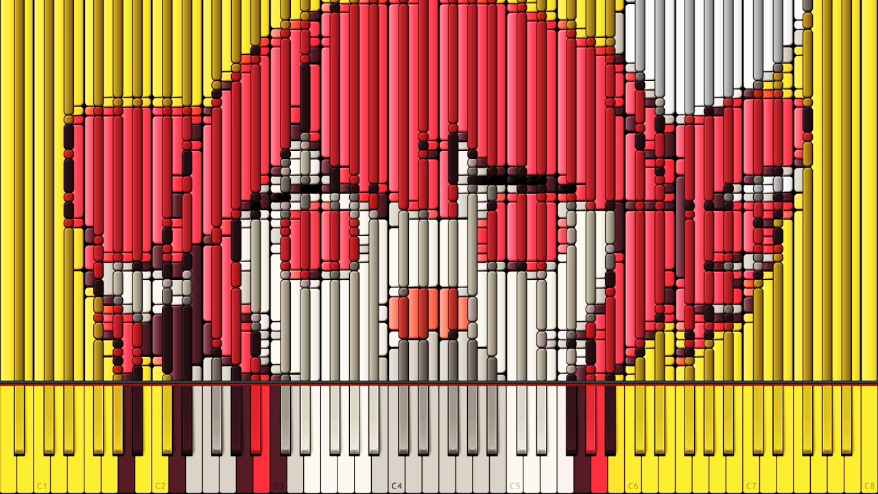 TETORIS // Impossible Piano Remix // Black MIDI