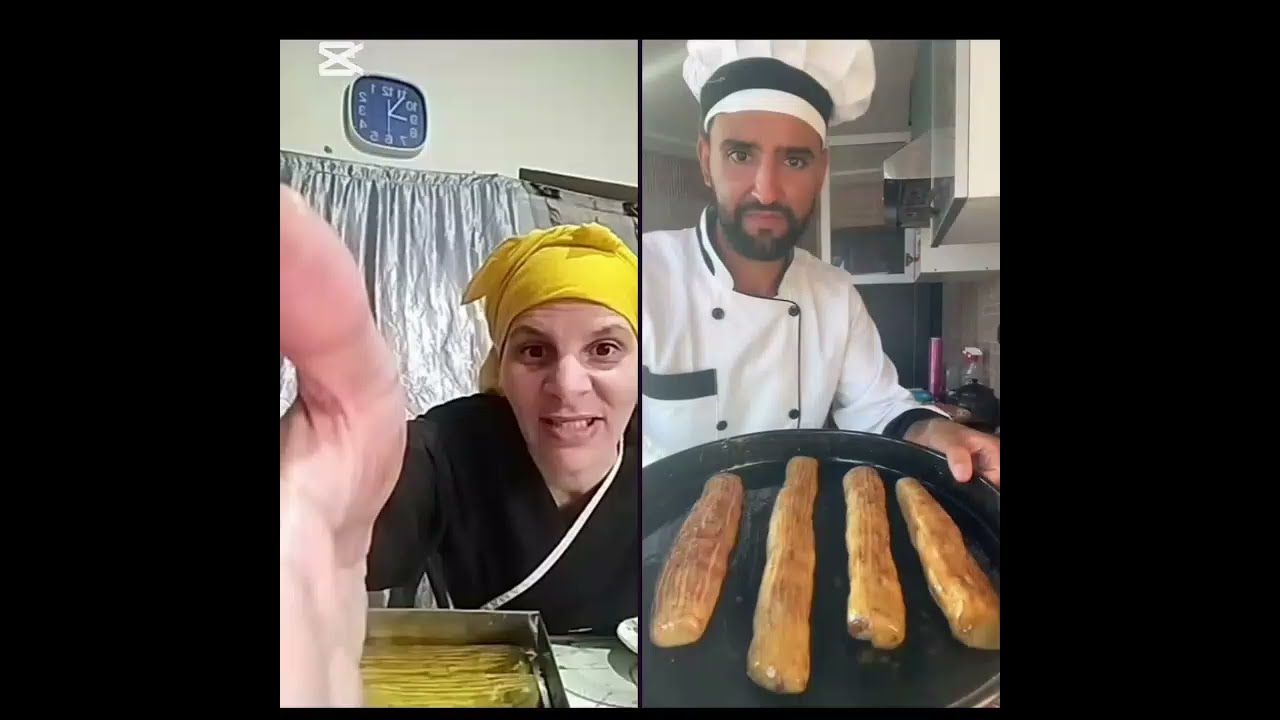 الايف قصباوية وحمزة فقاص فقص حمزة ضحك هستيريا مع قصباوية