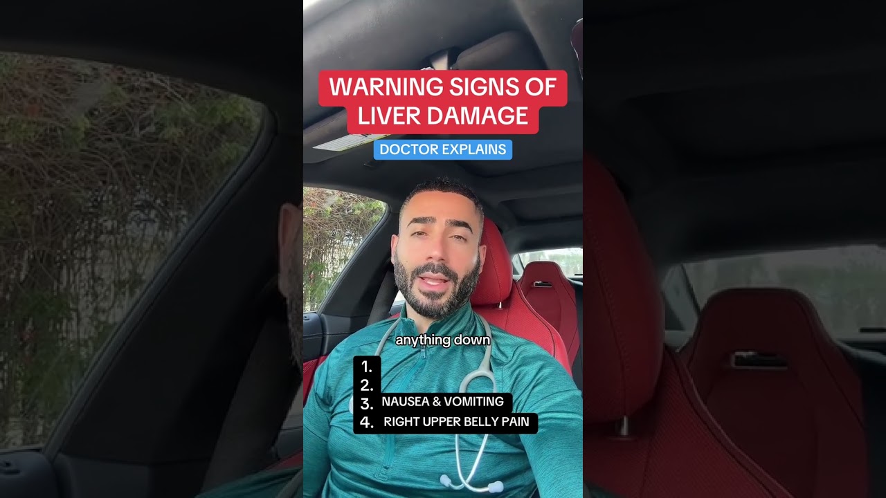 Warning signs of liver damage and inflammation #liver #liverhealth #fattyliver #alcohol #healthytips