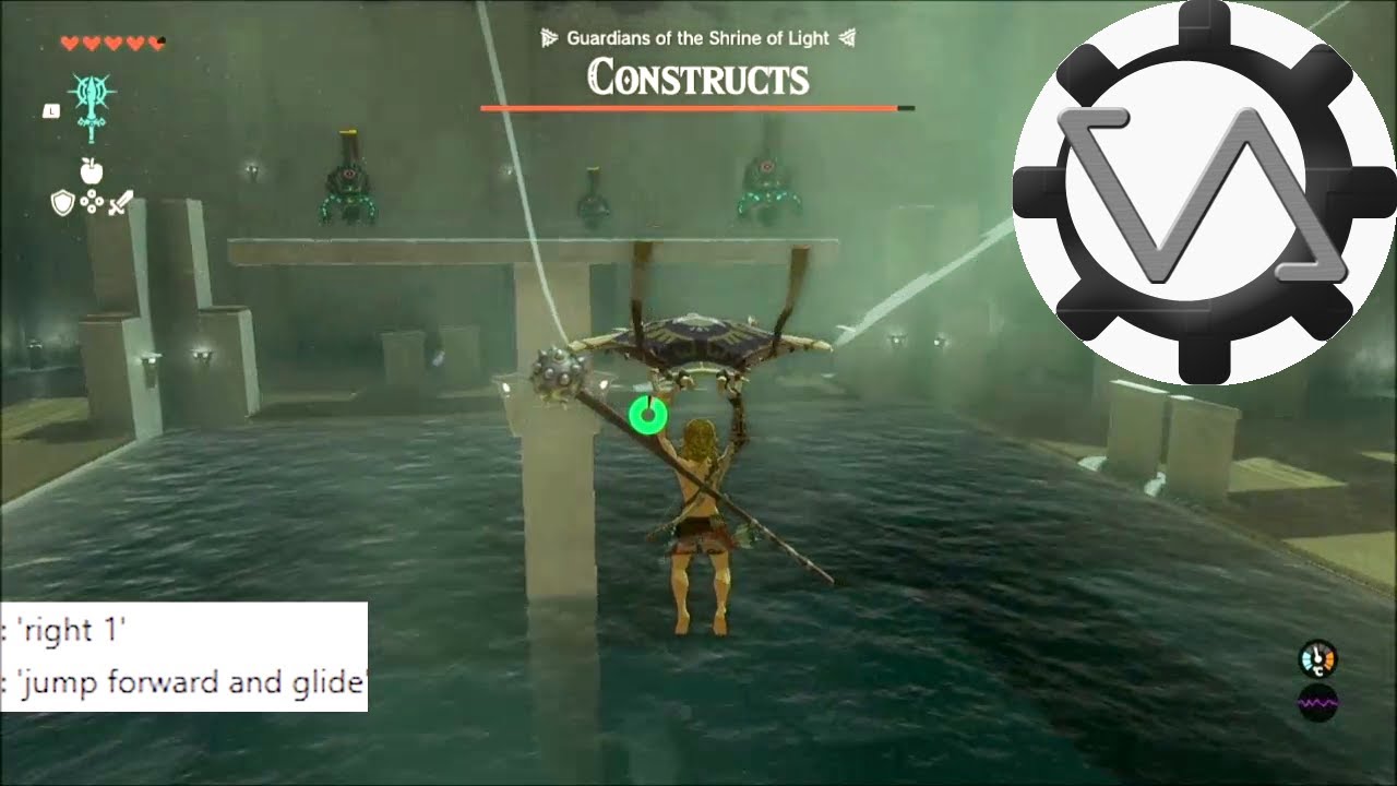 TOTK voice-controlled Proving Grounds 2 (The Hunt, Smash, In Reverse)