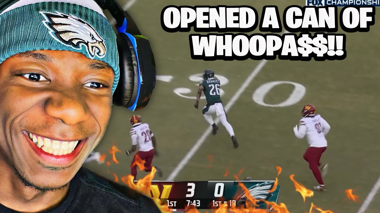 1 MORE!!! Reacting to Washington Commanders vs. Philadelphia Eagles | 2024 NFC Chip Game Highlights!