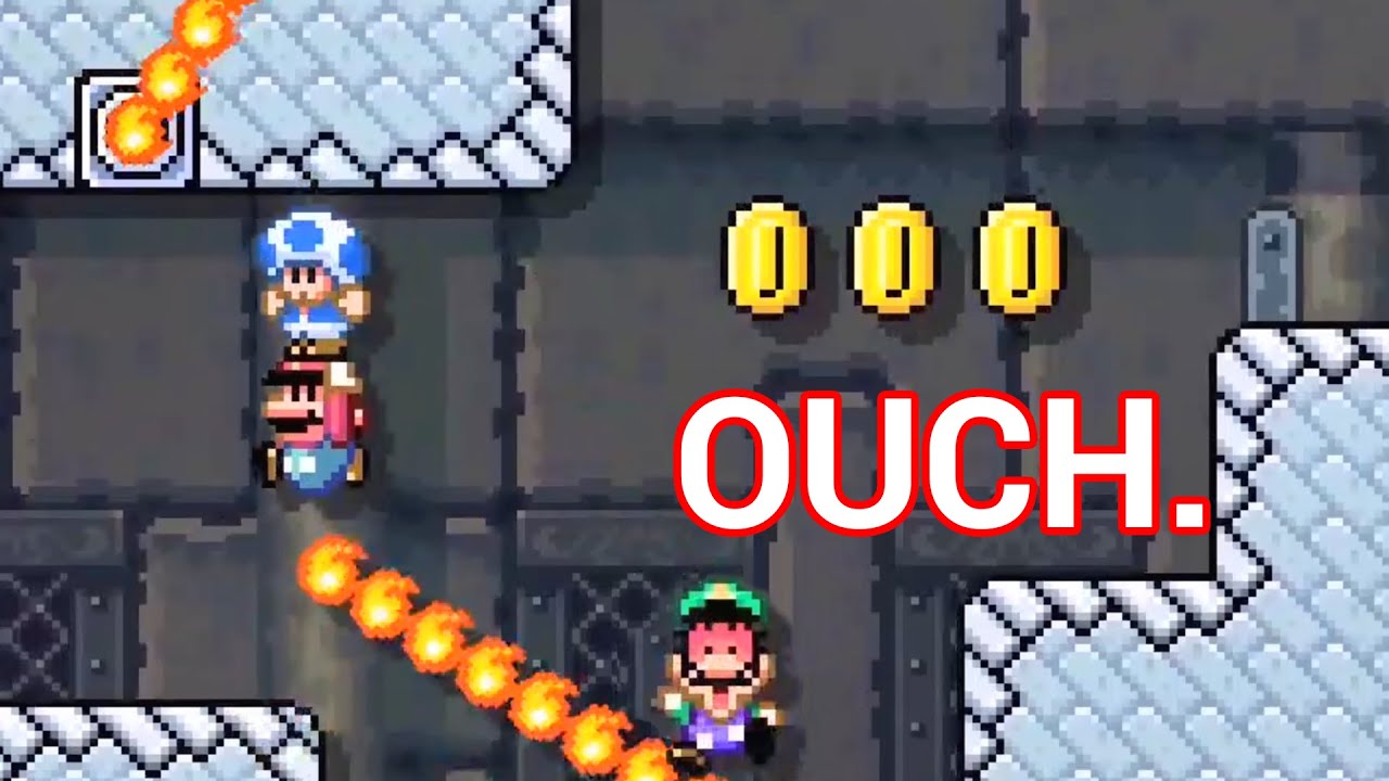 When You're SURROUNDED by Danger — Mario Maker 2 Multiplayer Versus w/ RedFalcon & raysfire