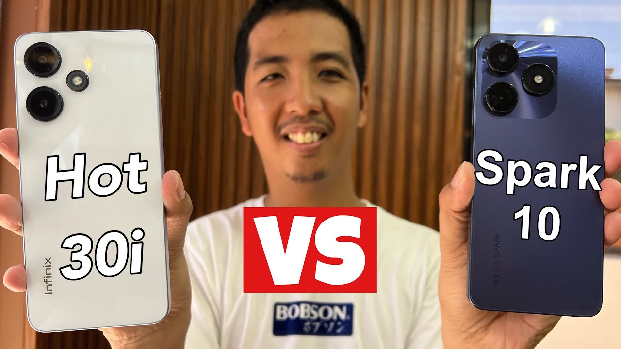 Infinix Hot 30i Vs Tecno Spark 10 - Sino ang Sulit sa Camera, Gaming at Display ?