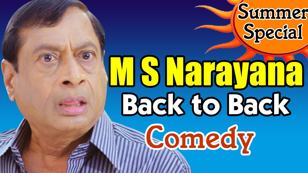 M S Narayana Back to Back Comedy Scenes