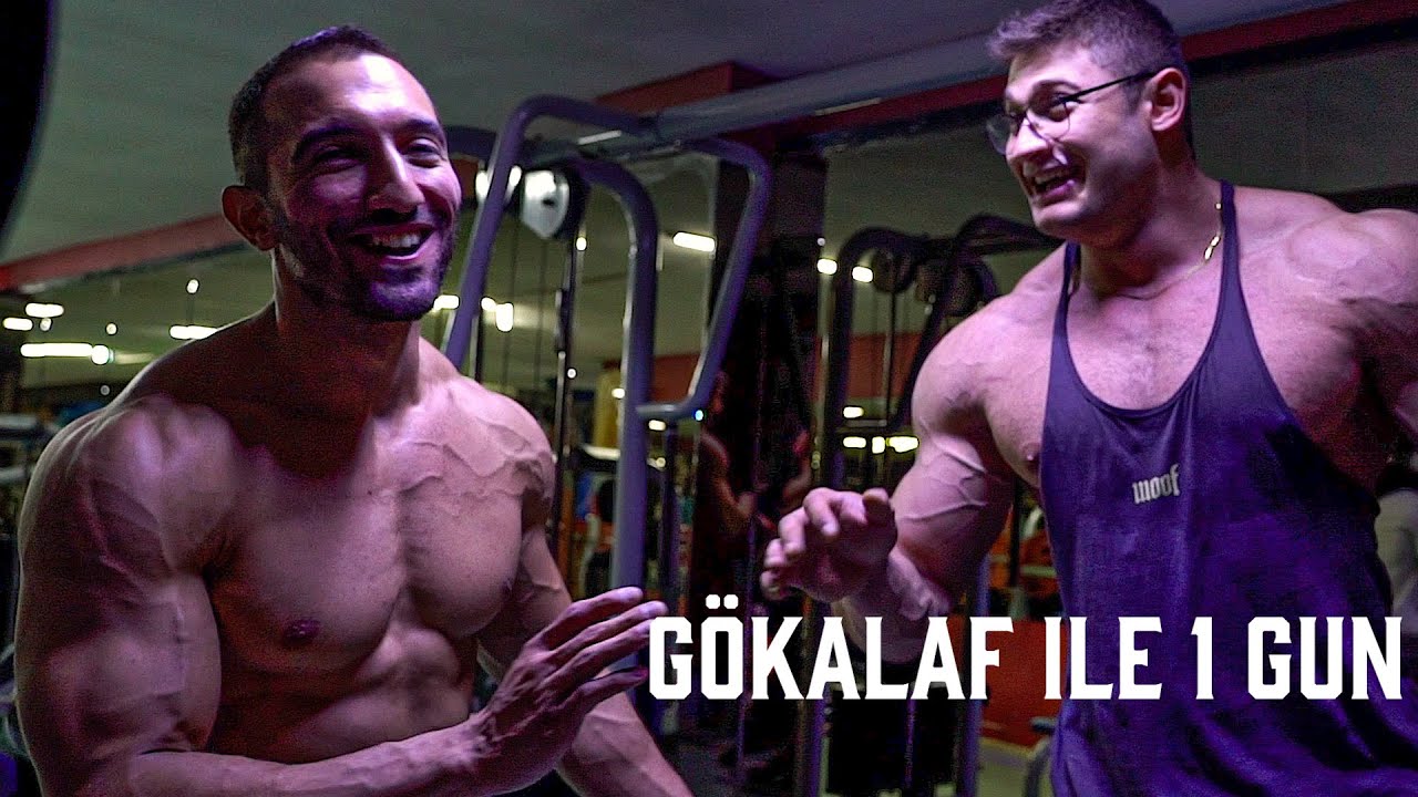 1 GÜNLÜĞÜNE VÜCUT GELİŞTİRMECİ OLDUM | @gokalaf NE DERSE ONU YAPTIM