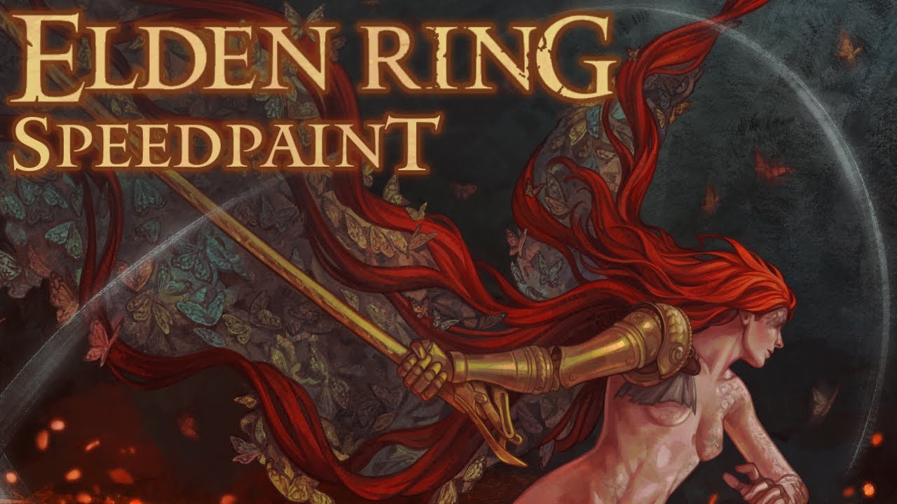 Malenia, Goddess of Rot | ELDEN RING | Speedpaint