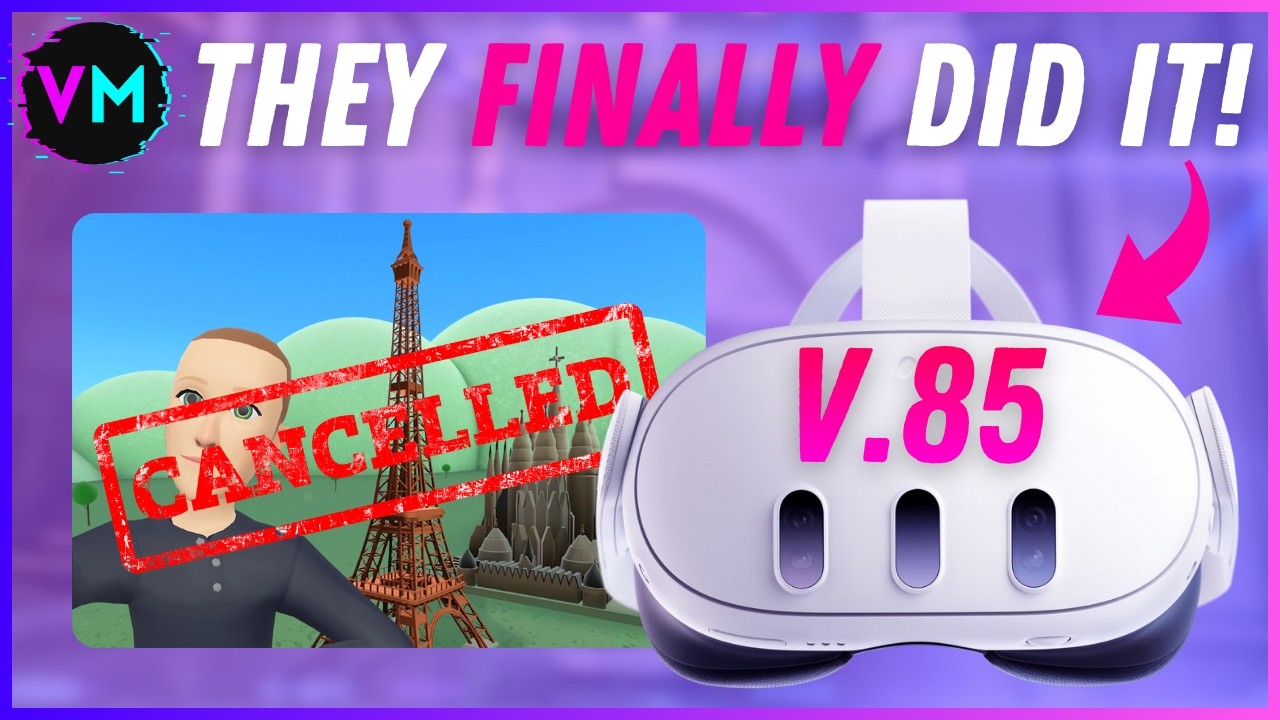 VR News: Quest v85 Removes Horizon + Surface Keyboard, Remappable Action Button & More!