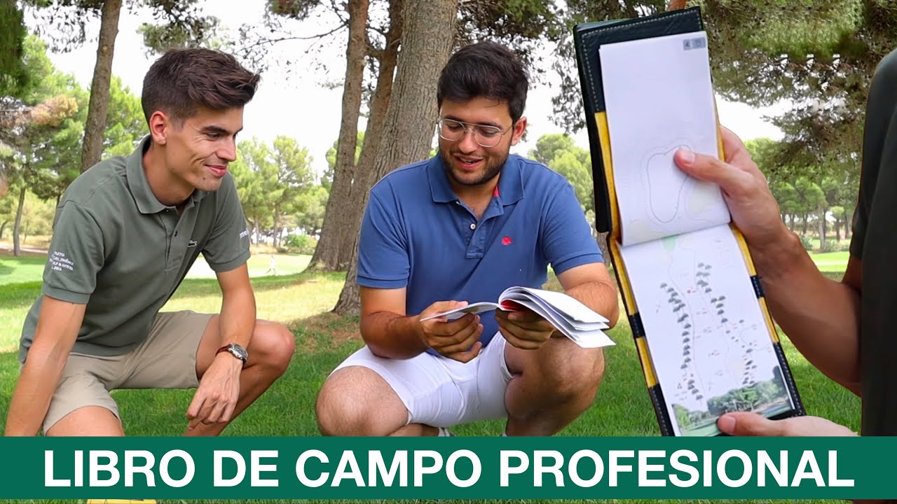 Así es un LIBRO DE CAMPO del EUROPEAN TOUR | La ayuda que tienen los jugadores de golf | LET | LETAS