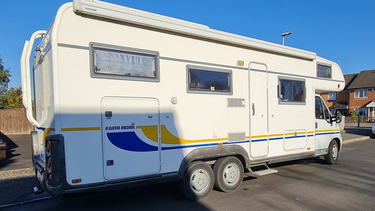 EuroMobil 770 Activa 7 berth off grid motorhome 2002 64k miles