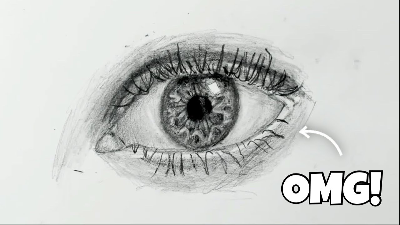 How I Drew This Insane Realistic Eye!