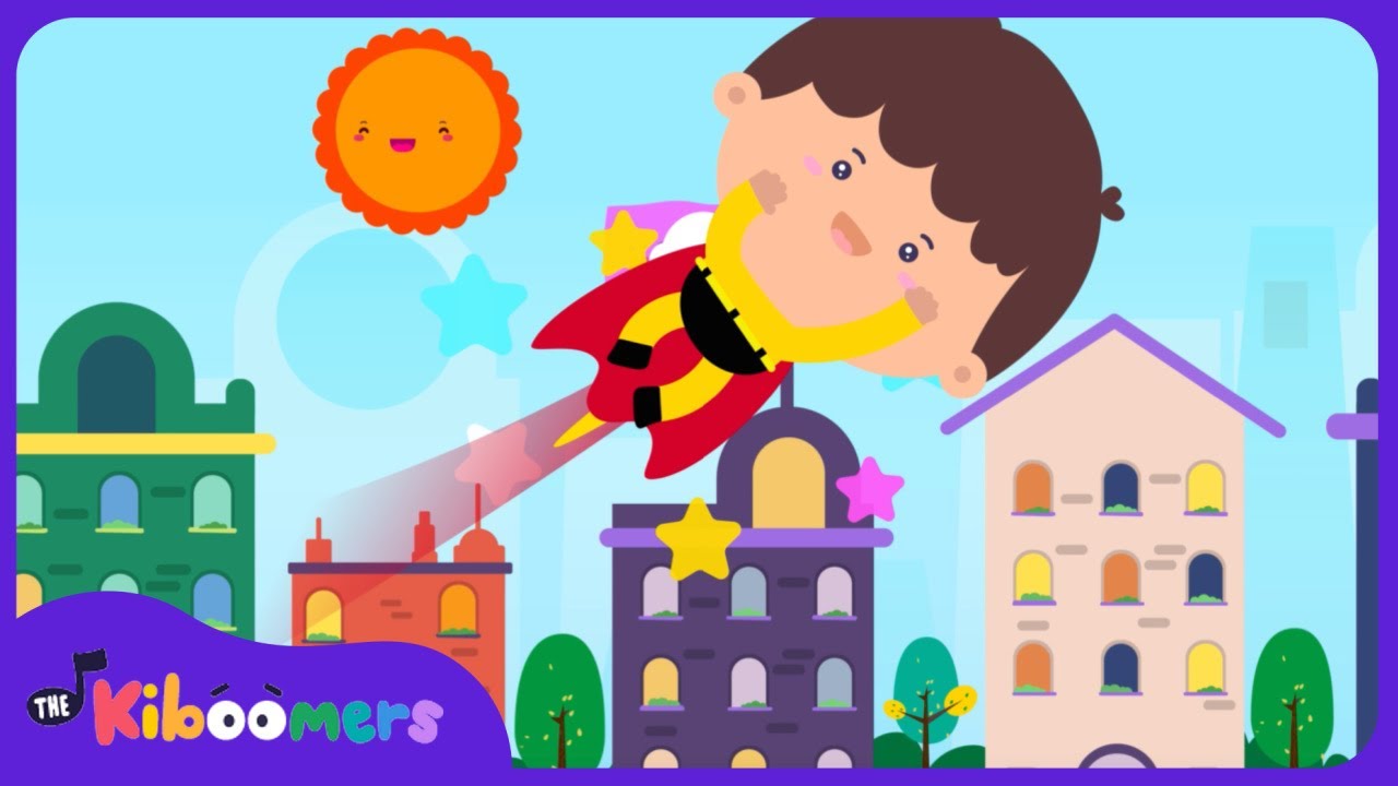 SUPERHERO FREEZE DANCE 🦸&zwj;♂️ Action Song for Kids | The Kiboomers