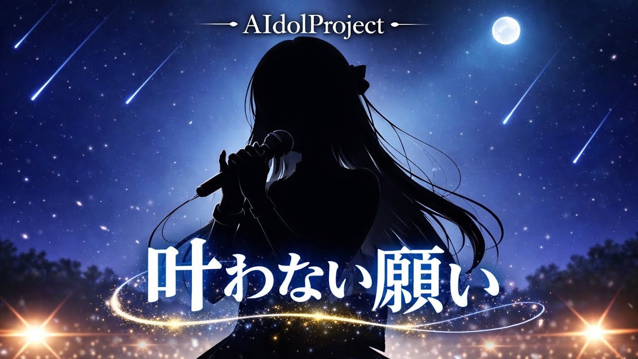 【泣ける曲】「叶わない願い」【AIdolProject】【Official Music Video】