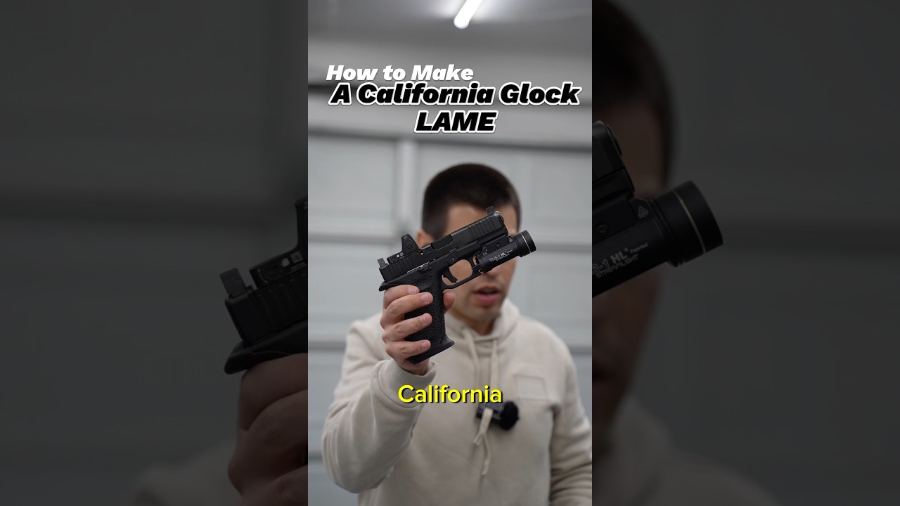 California Makes Glocks Lame #airsoft #pewpew #glockmilsim