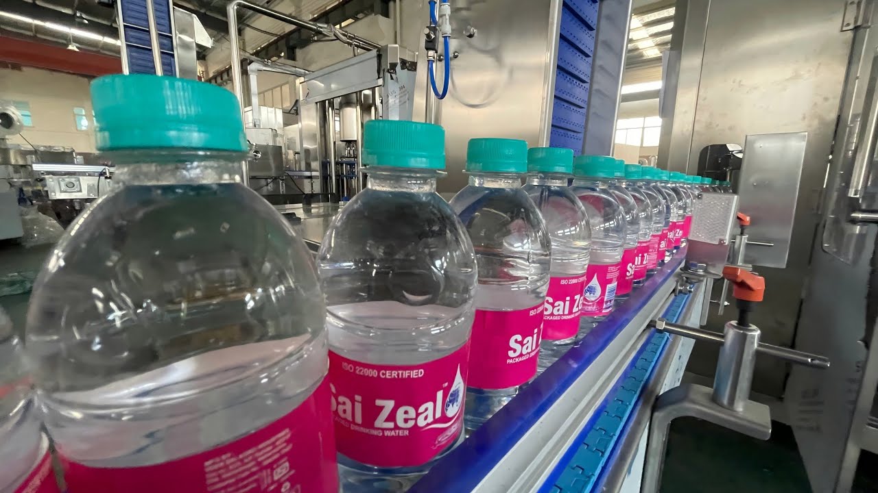 small scale 500-2000 bottles/hr mineral water/pure water bottling line