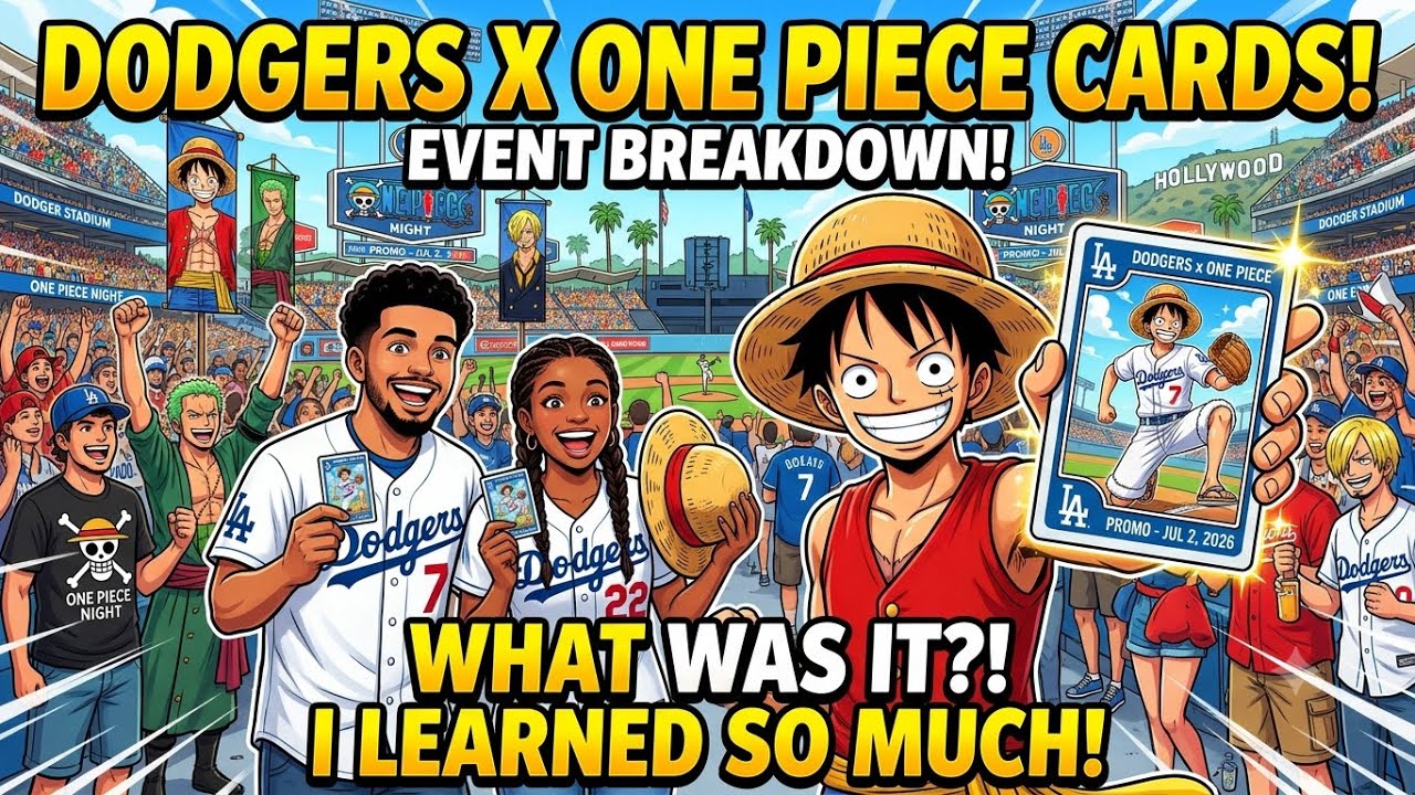 They Paid $1000 + For a FREE Card?! Dodgers One Piece Night Was Pure Chaos!