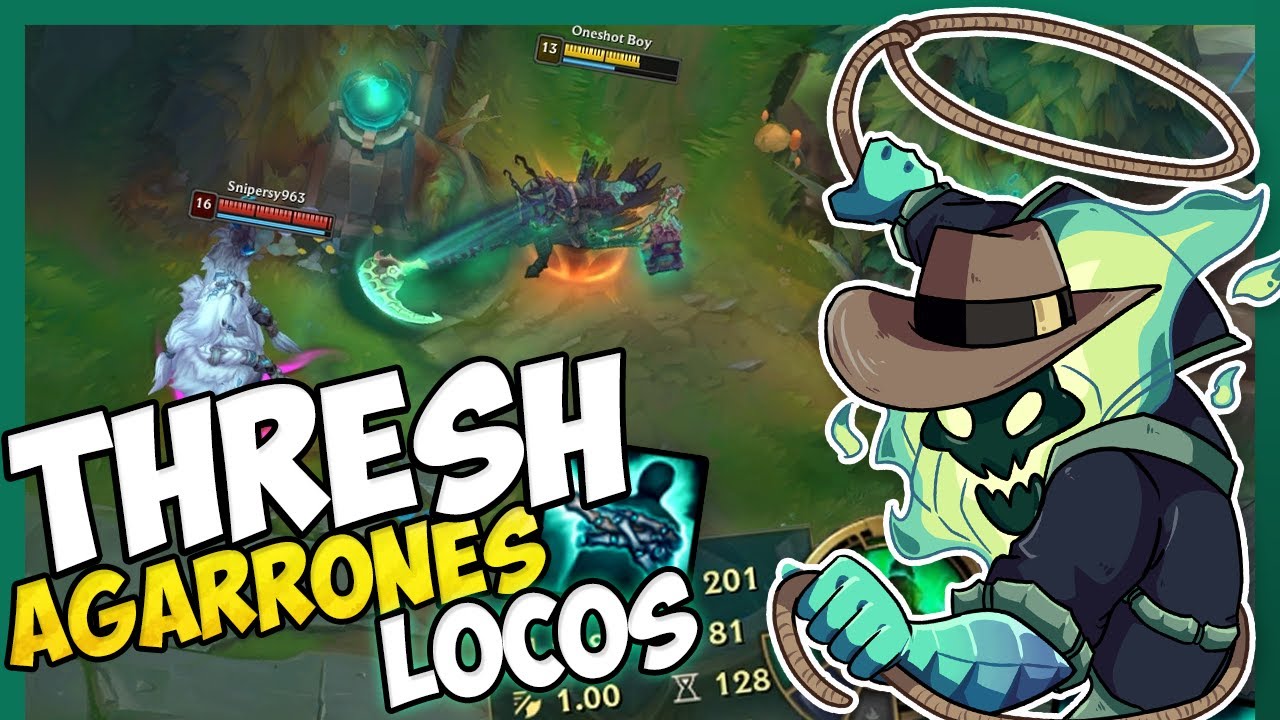 THRESH Agarrones Locos ⭐ Q cada 1 Segundo (y medio 🤠)
