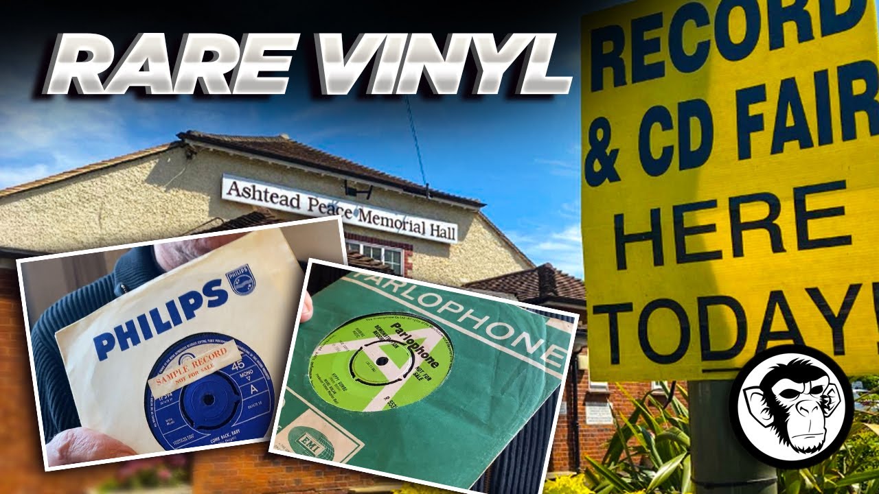 RARE VINYL - CHAT WITH RECORD DEALER DAVE AT ASHTEAD RECORD FAIR 🎶😃
