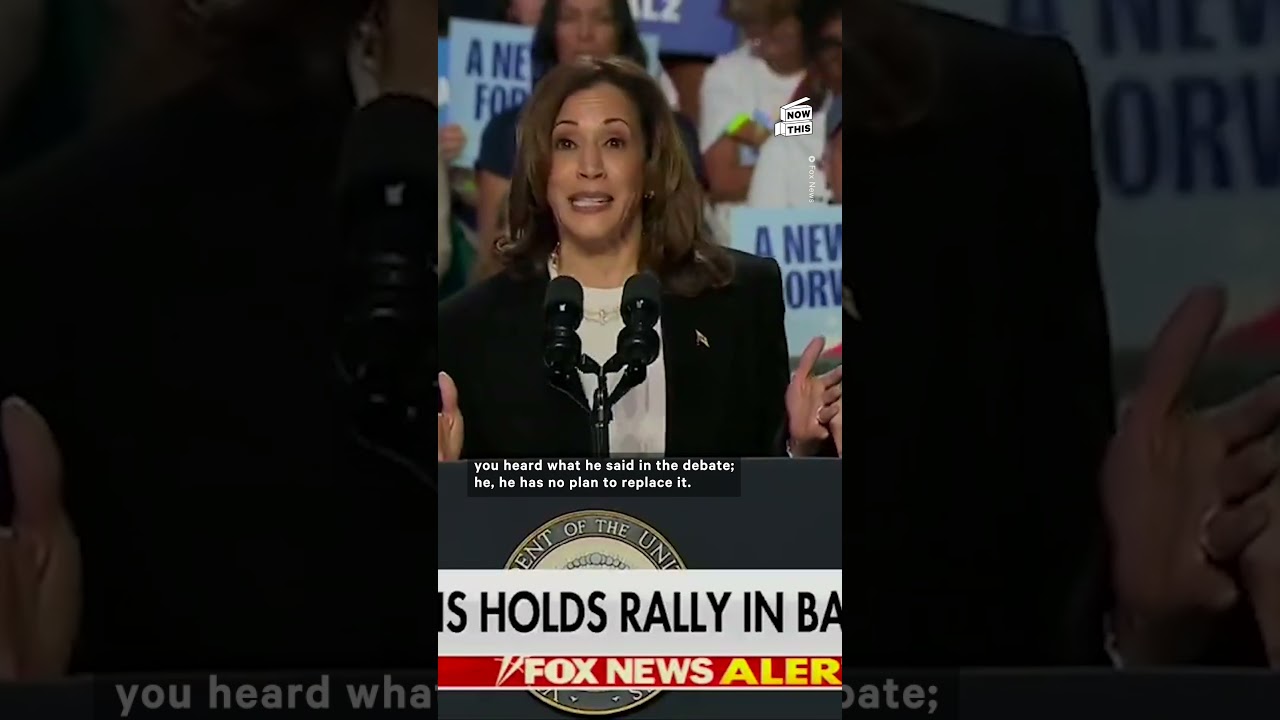 Kamala Harris Laughs About Donald Trump's 'Concepts of a Plan'