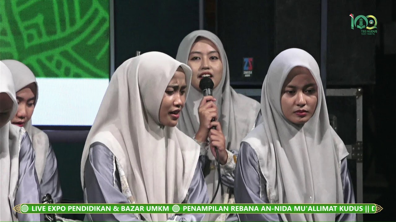 🟢 LIVE EXPO 100th TBS 🟢 PERFORM JAM'IYYAH AD-DUFUF ANNIDA MU'ALLIMAT KUDUS
