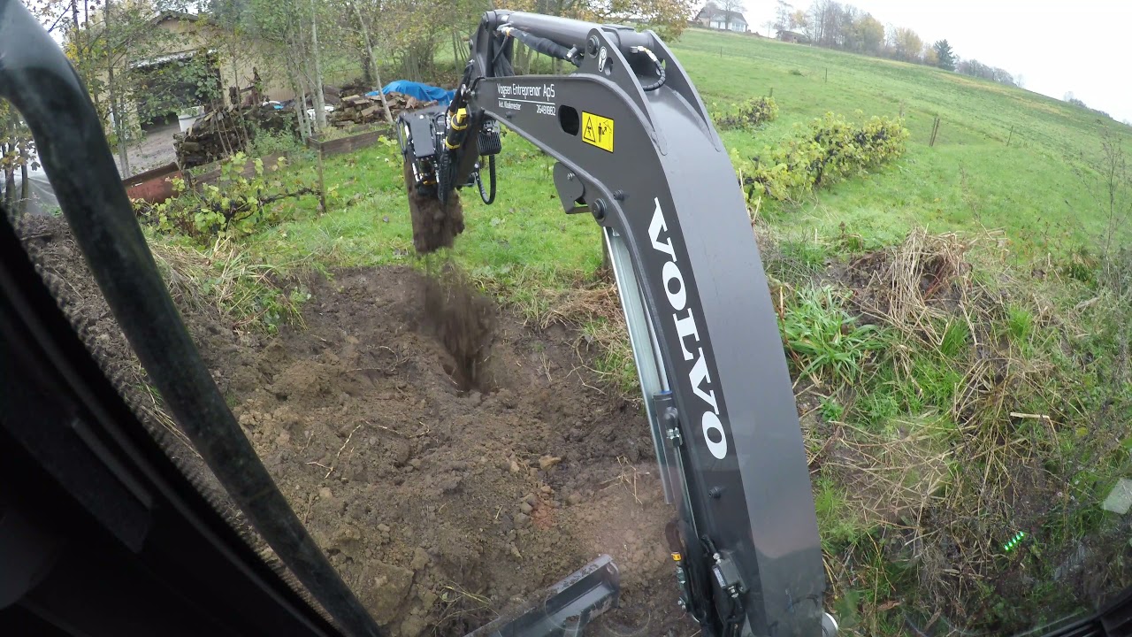 Volvo ECR 25D - Engcon Ec204 m. grib