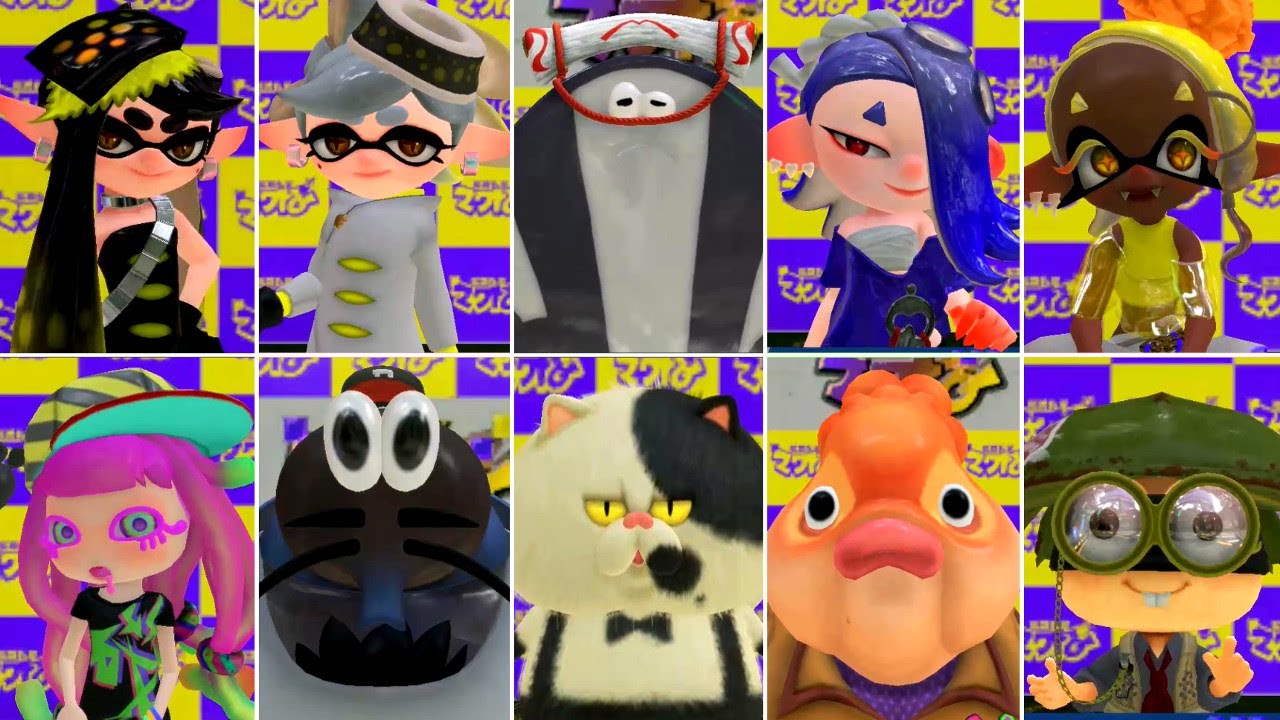 Splatoon 3 - All Rivals (Tableturf Battle)