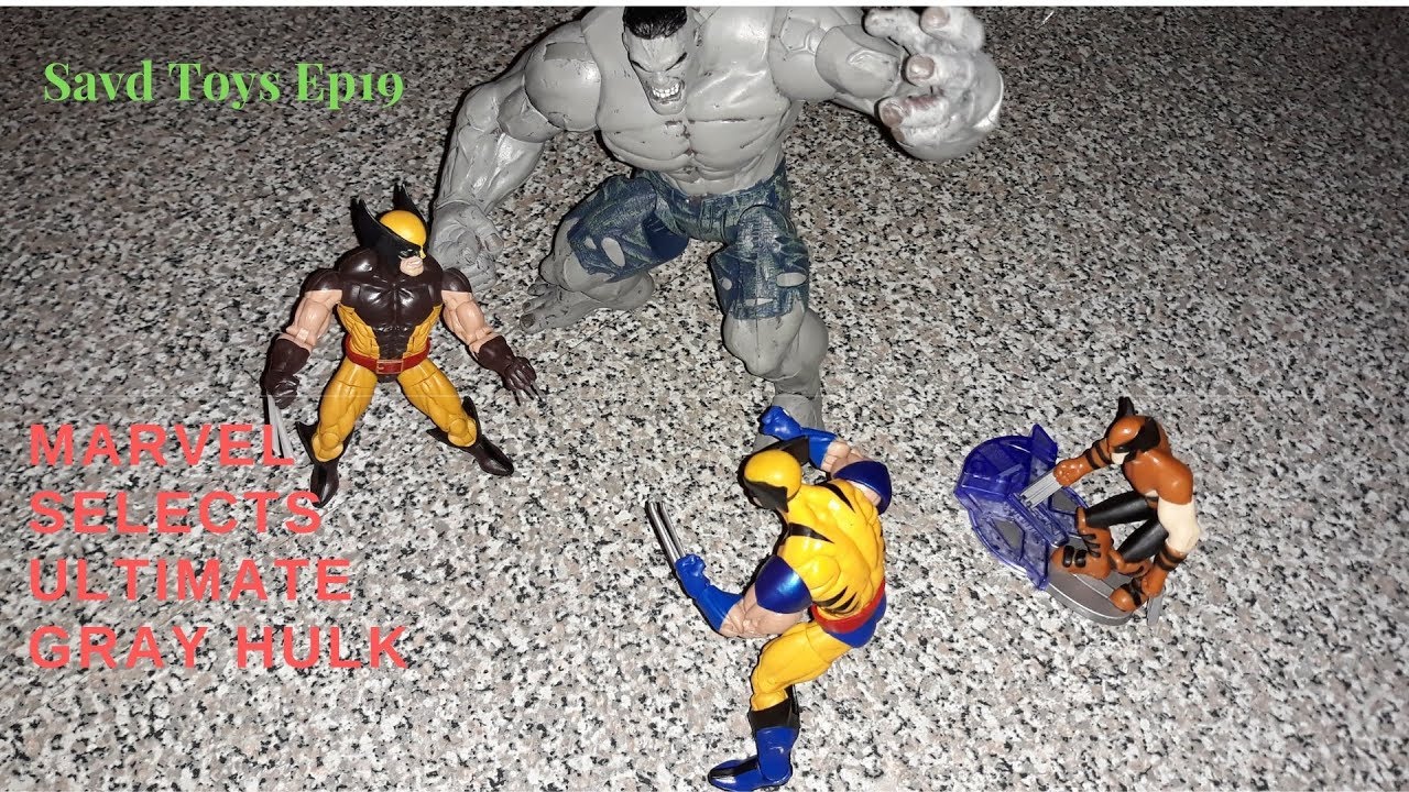 Savd Toys Ep19 Marvel Select Ultimate Gray Hulk