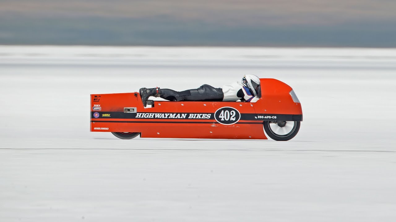 Bonneville’s Fastest Ride-on 350cc Motorcycle – 170.519 MPH (2017)