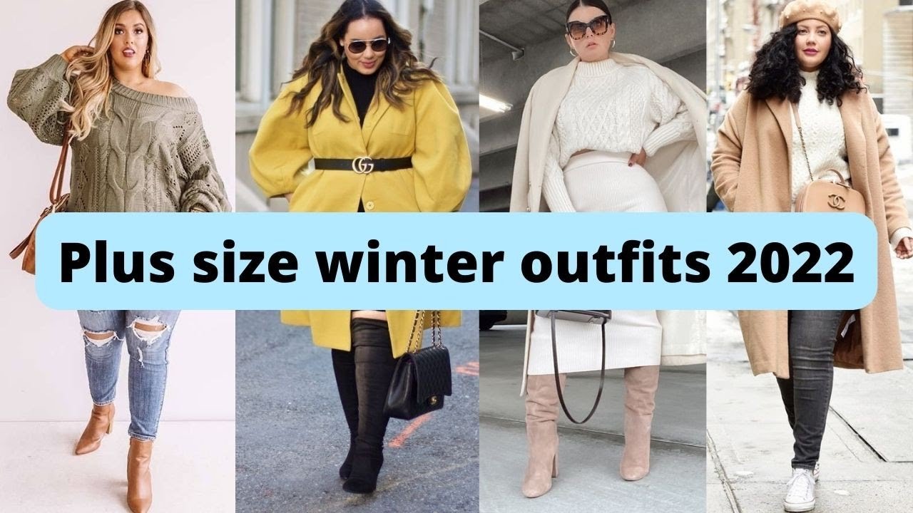 Winter outfit ideas for chubby girls | Plus size winter outfits | veshbhusha |