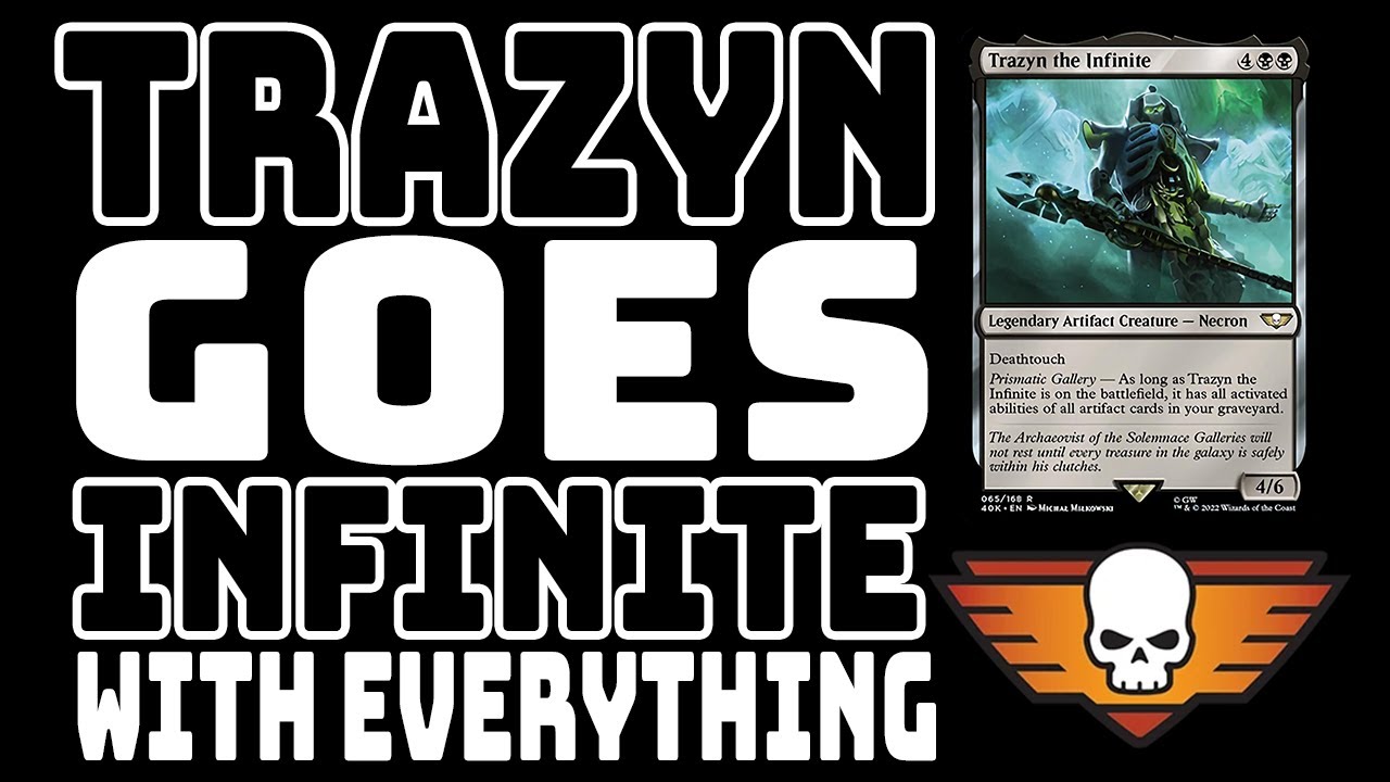 Тразин становится бесконечным во всём | Necron Dynasties EDH Dech Tech | Warhammer 40K MTG