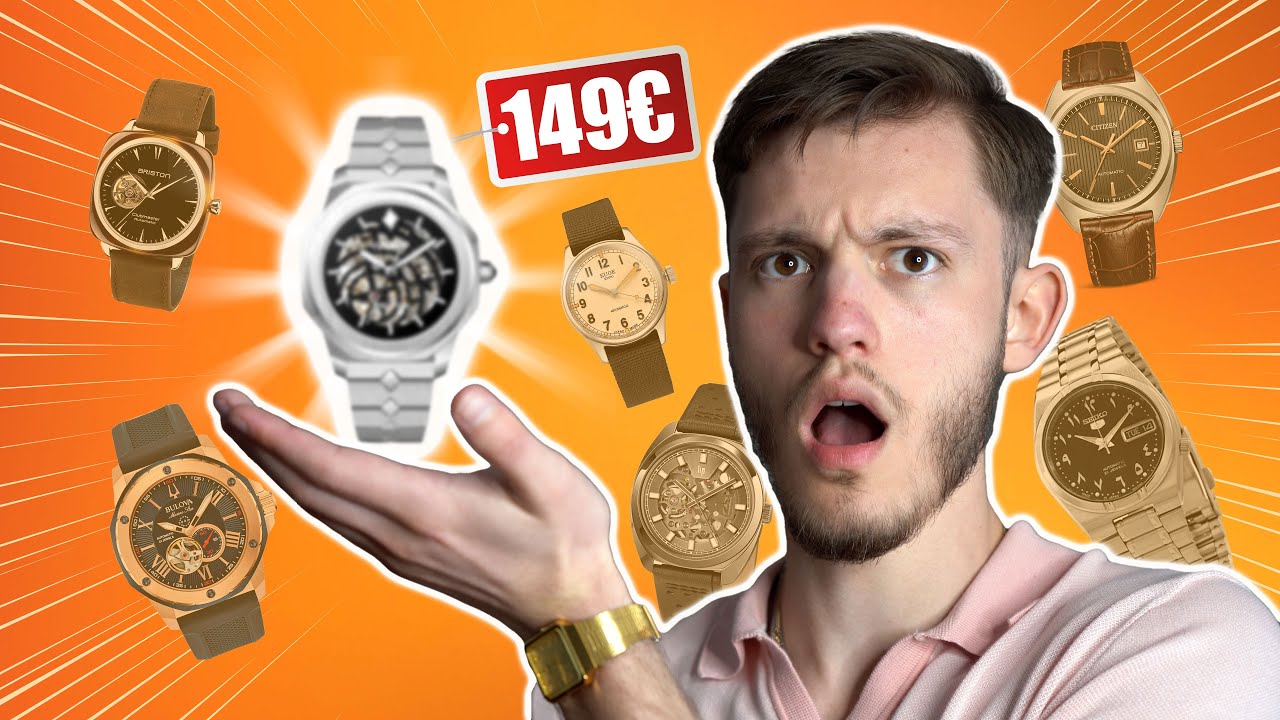10 MONTRES AUTOMATIQUES À MOINS DE 500€ !