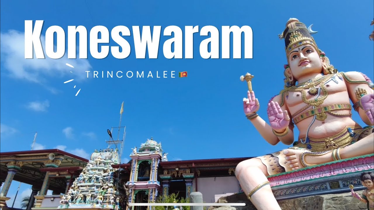 Amazed by the location of this Shiv Temple in Sri Lanka, Trincomalee | Sri Lanka travel vlogs