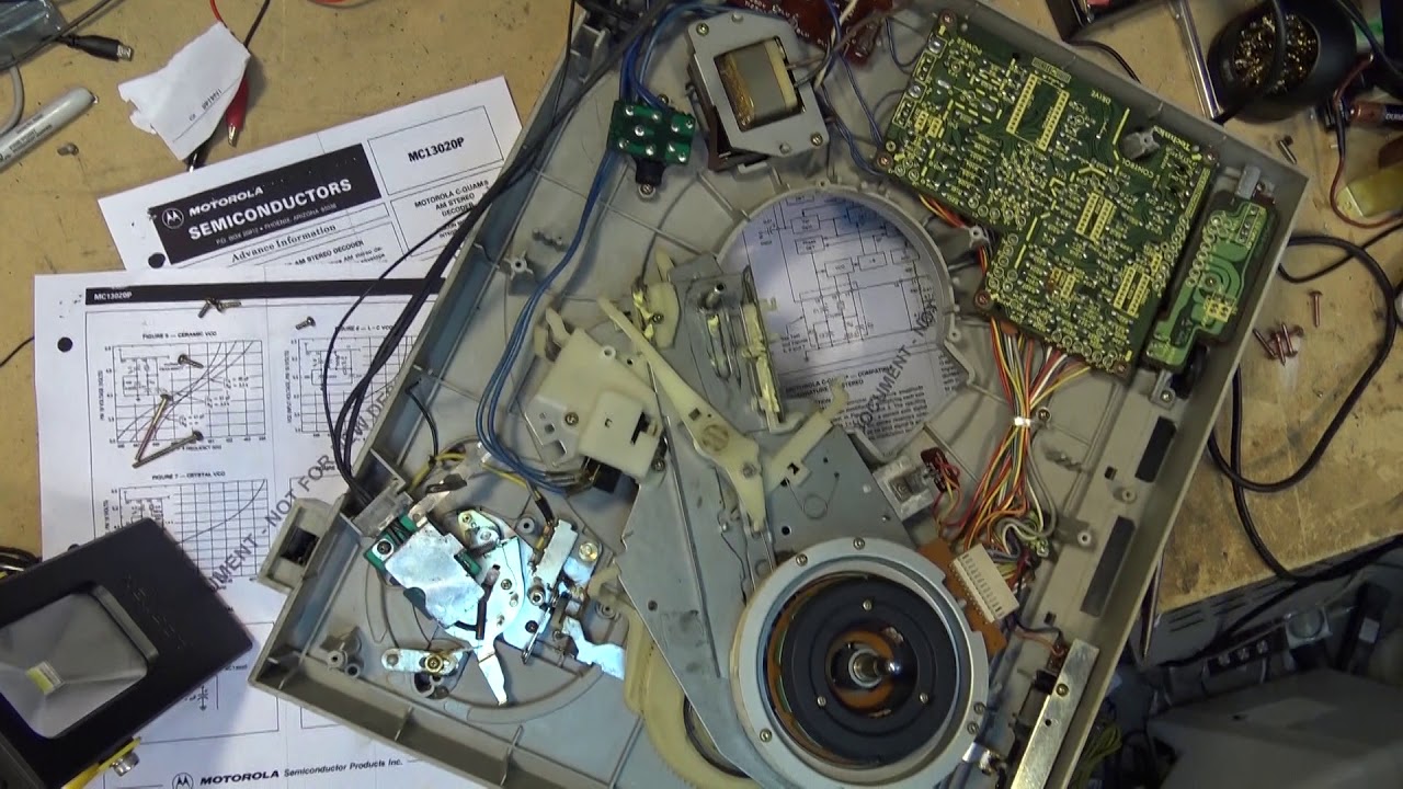 Technics SL5200 Direct Drive Turntable service   patreon