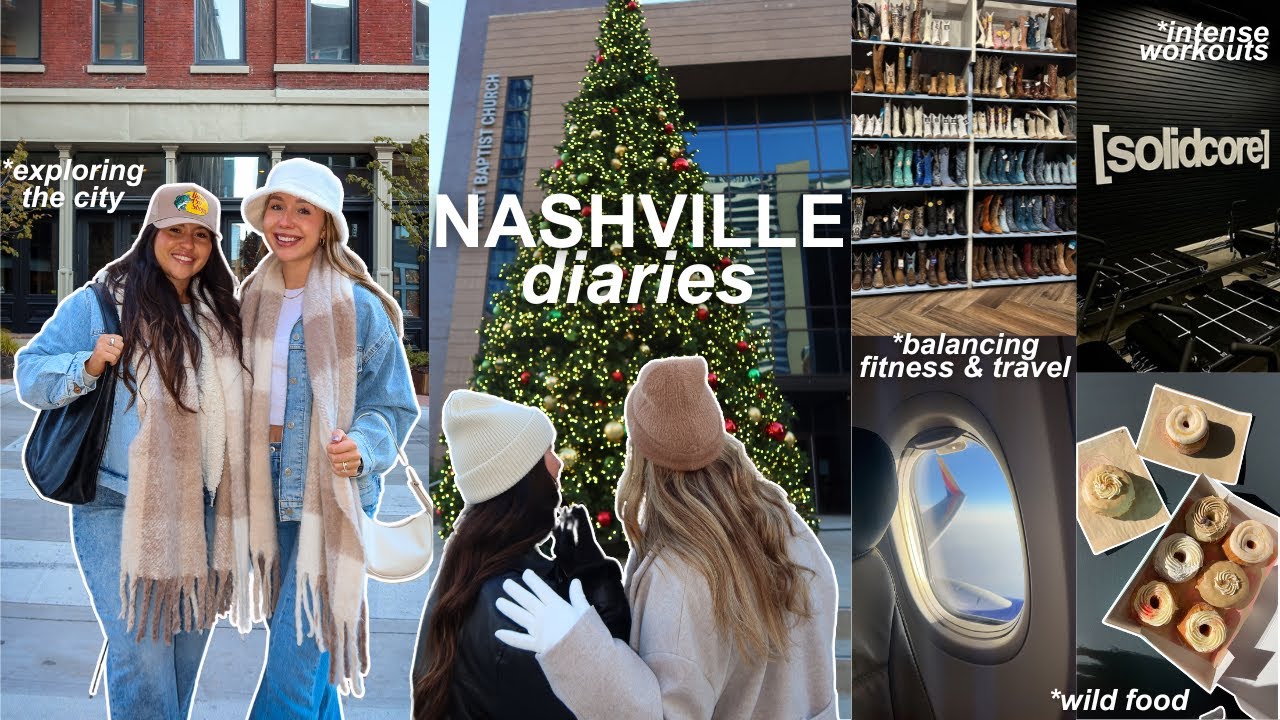 How I Balance Fitness, Food, and Friends as a Hybrid Athlete | Nashville Travel Vlog