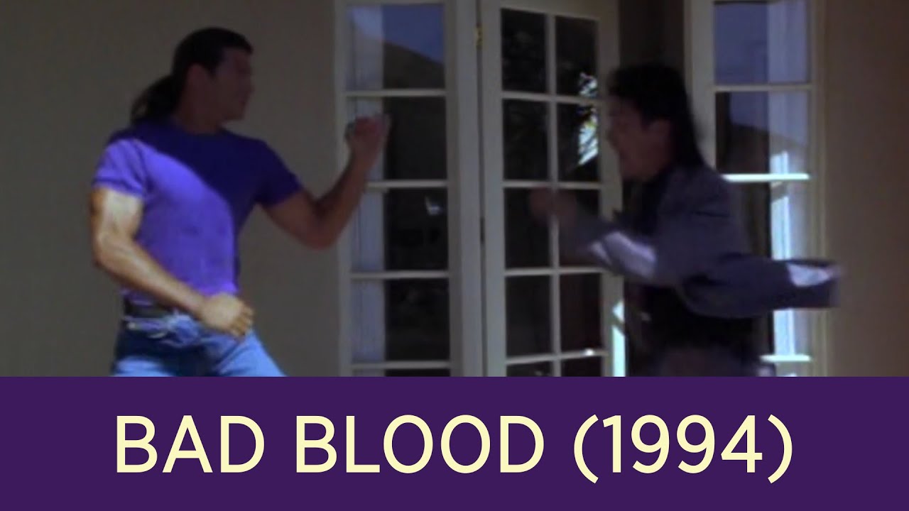BAD BLOOD (1994) - LORENZO LAMAS VS SIMON RHEE FIGHT SCENE