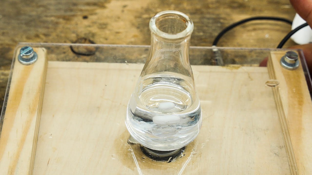 Cómo Construir un Agitador Magnético. Laboratorio de Química. DIY