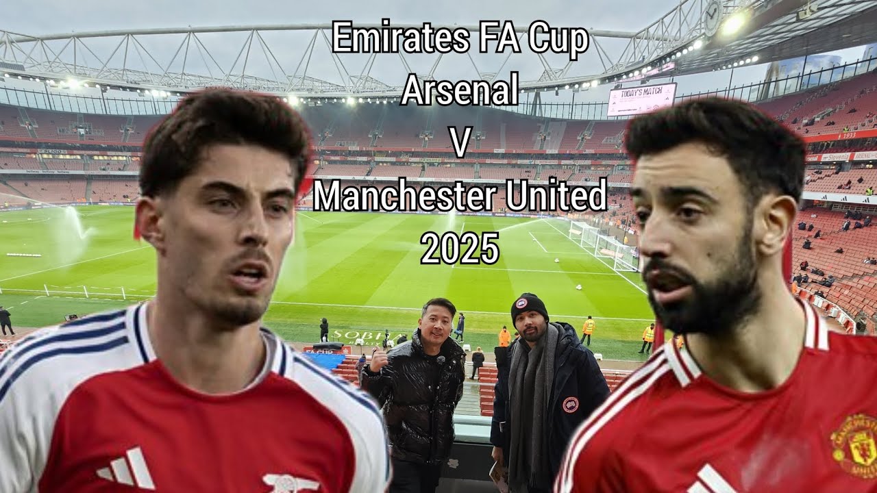 Canon Club VIP Experience at Arsenal's Emirates Stadium FA Cup match against Manchester United 😎