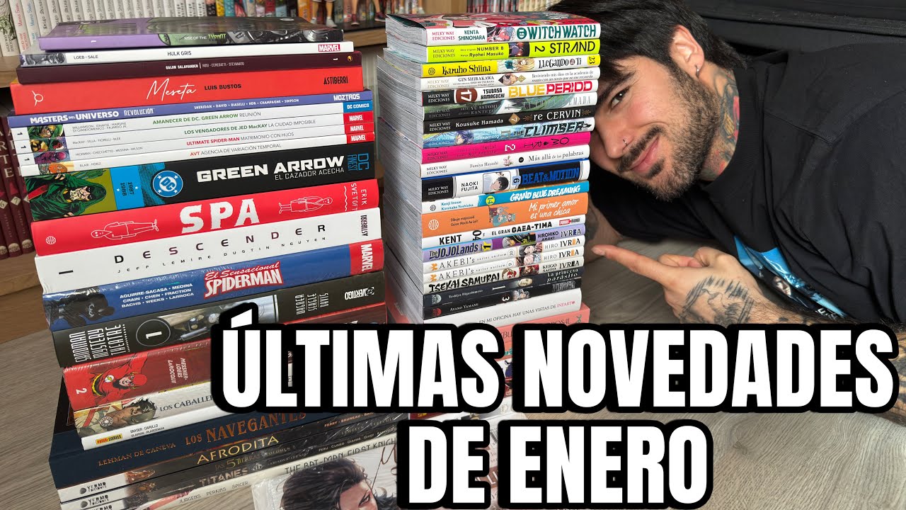 &Uacute;LTIMAS NOVEDADES DE ENERO | SANDMAN MYSTERY THEATRE, JOJOLANDS, DESCENDER INTEGRAL, Y MUCH&Iacute;SIMO M&Aacute;S