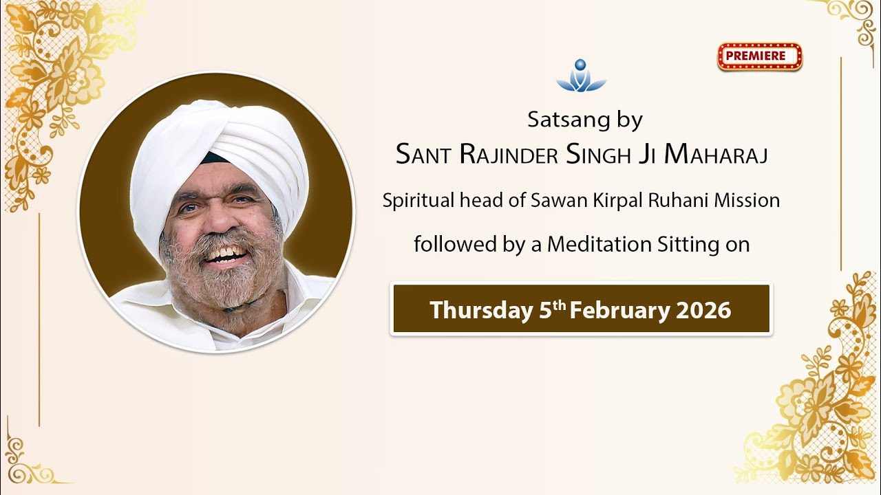 Satsang By Sant Rajinder Singh Ji Maharaj - Feb 05, 2026