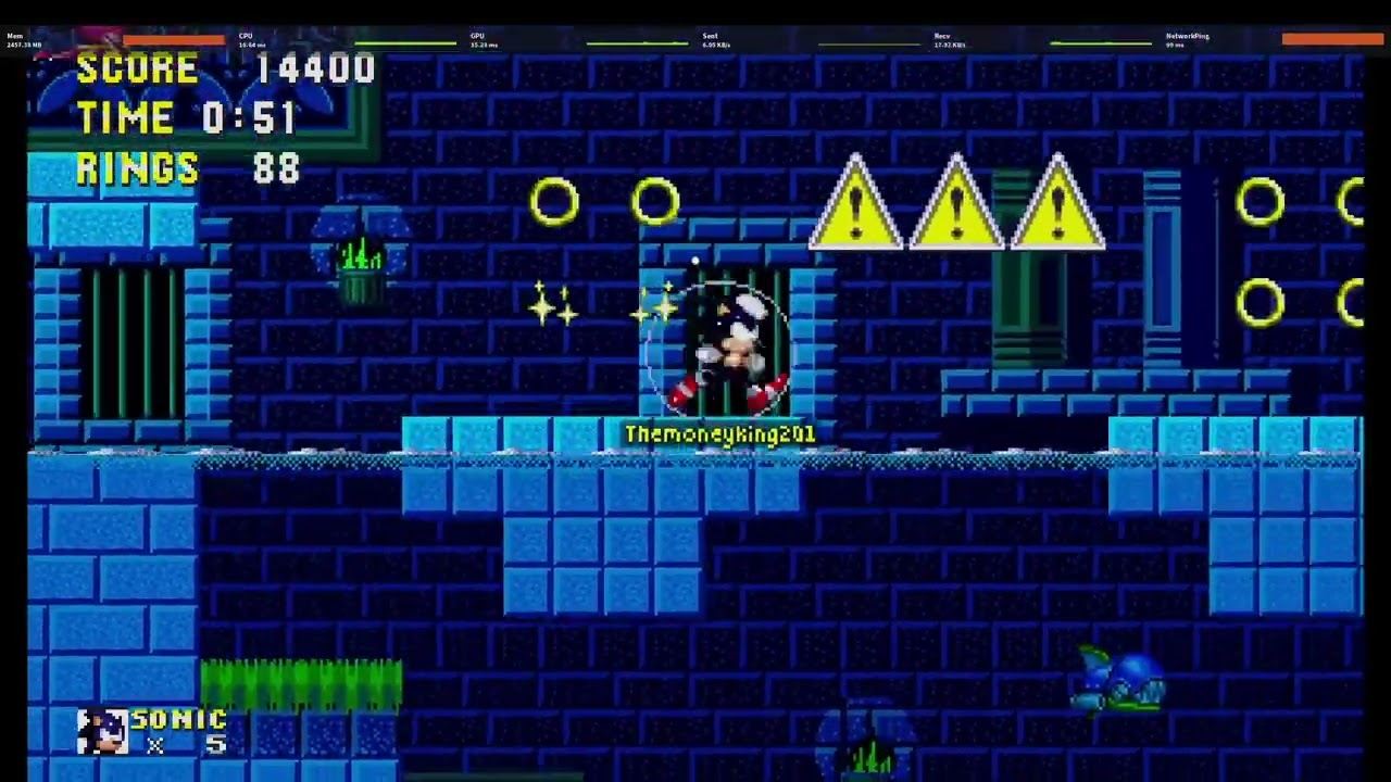 CSS “ Rusty Castle Zone Act 1 & 2” Speedrun